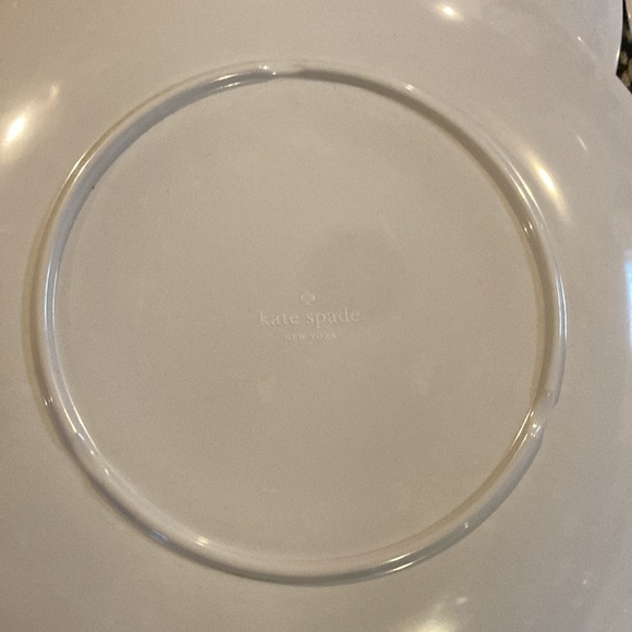 4 KATE SPADE Colorful Floral Peonies HVY DUTY Melamine 11-1/4" Dinner Plates - Picture 4 of 6